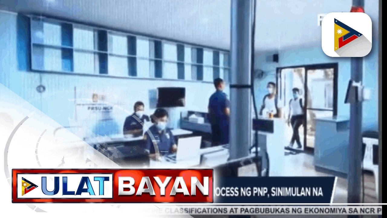 Paggamit ng QR code sa recruitment process ng PNP, sisimulan na - video ...