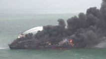 Sri Lanka : cette vidéo incroyable d'un navire en feu fait craindre une catastrophe écologique