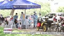 Police nurses ng Davao City police office tutulong bilang karagdaang swabbers sa lungsod
