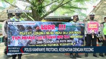 Cegah Pelanggaran Protokol Kesehatan, Polisi Kampanyekan Prokes Covid-19 dengan Hantu Pocong