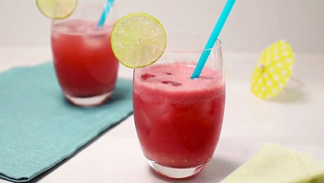 Osvježavajući koktel od zelenog čaja i lubenice