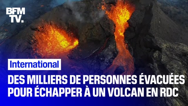 En République démocratique du Congo, des dizaines de milliers de personnes sont évacuées pour échapper à un volcan