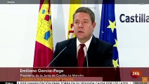 TVE corta bruscamente el directo de García-Page para silenciar las críticas del PSOE a los indultos de Sánchez