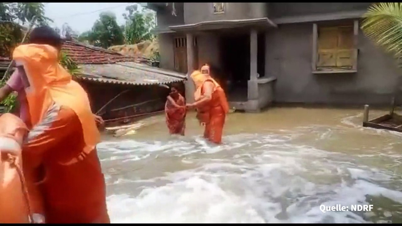 Zyklon 'Yaas' hinterlässt große Schäden in Indien
