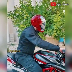 Amazing iron man helmet new technology