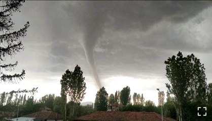 Kütahya'da hortum paniği