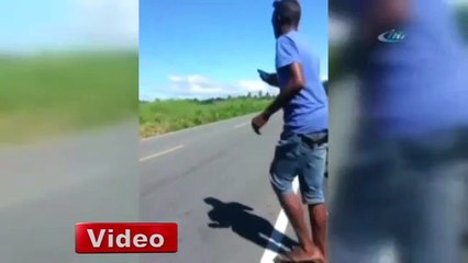 Metrelerce sürüklendi ama...