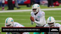 Dolphins co-offensive coordinator George Godsey on Year 2 of Tua Tagovailoa