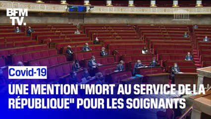 "Mort pour le service de la République": la création d'une nouvelle mention honorifique validée par l'Assemblée nationale