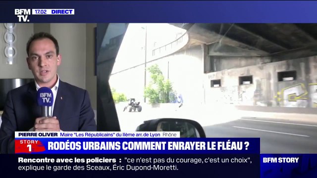 Rodéos urbains: pour le maire du 2e arrondissement de Lyon, il faut saisir les véhicules