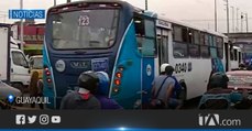 Continúa la suspensión parcial de buses urbanos en Guayaquil