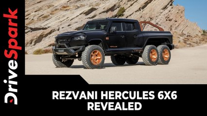 Rezvani Hercules 6x6 Revealed | 7.0-Litre, 1,300Bhp Engine & 6-Wheel-Drive
