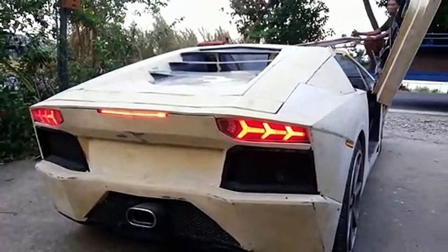 Ce thaïlandais passionné de voitures s'est fabriqué une Lamborghini