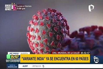 OMS: “Variante India” se encontraría en más de 60 países en el mundo