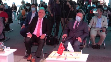 Azerbaycan hediye karavanı Balıkesir’den uğurlandı