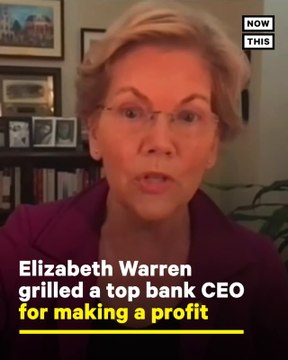 Sen. Warren Grills Bank Exec On Overdraft Fees During COVID-19 Pandemic