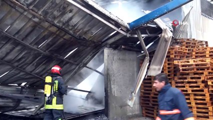 Mersin’de madeni yağ fabrikasında çıkan yangın kontrol altına alındı