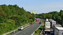 Vidéo accident sur l'autoroute A62