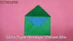 Paper Envelope Making Without Glue Or Tape - Diy Easy [Origami Envelope]