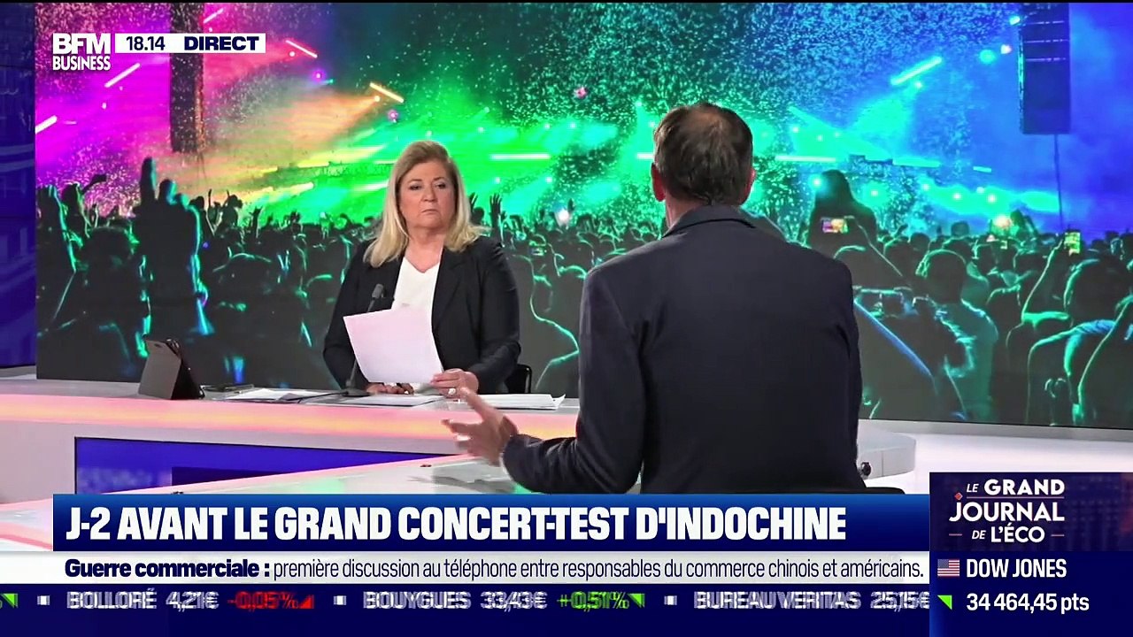Nicolas Dupeux (Accor Arena) : J-2 avant le grand concert-test d'Indochine - 27/05
