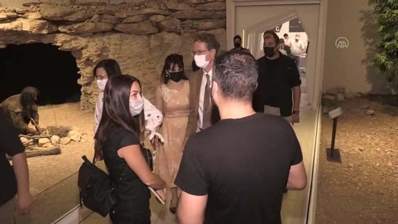 ŞANLIURFA - AB Türkiye Delegasyonu Başkanı Büyükelçi Meyer-Landrut Göbeklitepe'yi ziyaret etti