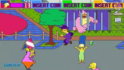 Los Simpsons Arcade Nivel 2