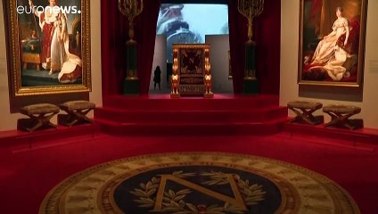 L'exposition "Napoléon" s'ouvre à la Grande Halle de la Villette à Paris pour les 200 ans de sa mort