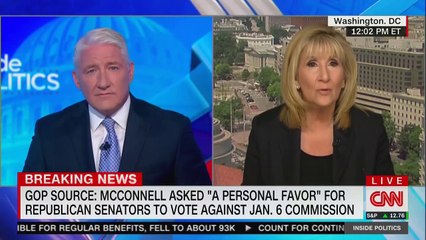 Download Video: CNN Reports Mitch McConnell Frantically Pressuring GOP Senators to Vote Down 1/6 Commission as a ‘Personal Favor’