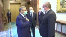TBMM Başkanı Mustafa Şentop, Libya Yüksek Devlet Konseyi Başkanı Halid el-Mişri'yi kabul etti