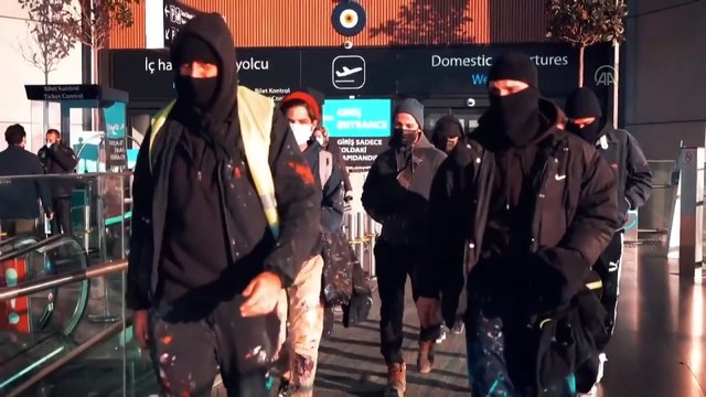 İSTANBUL - İGA, İstanbul Havalimanı yolunu rengarenk boyadı