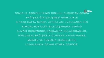 Bakan Koca'dan aşılama kamu spotu