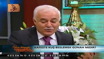 Kafeste kuş beslemek günah mı?