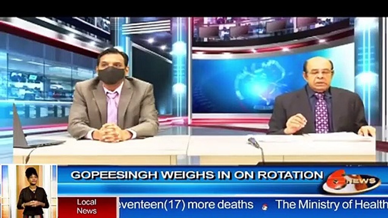 Dr. Tim Gopeesingh weighs in on rotation of medical staff