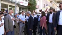 HAKKARİ - HDP Eş Genel Başkanı Mithat Sancar esnafı ziyaret etti