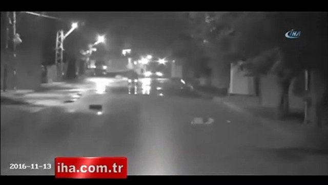 Polise molotof atan terörist böyle vuruldu