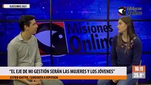 “El eje de mi gestión serán las mujeres y los jóvenes”