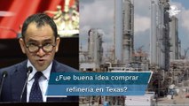 Compra de refinería Deer Park fue buena; no se pagará con recursos de Fonden: Arturo Herrera