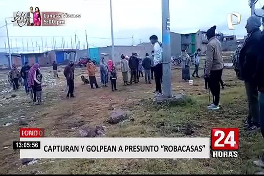 Iquitos: policías e invasores se enfrentan en batalla campal