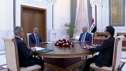 الرئاسات العراقية تؤكد أن استمرار الاضطراب الأمني يعرض الدولة للخطر