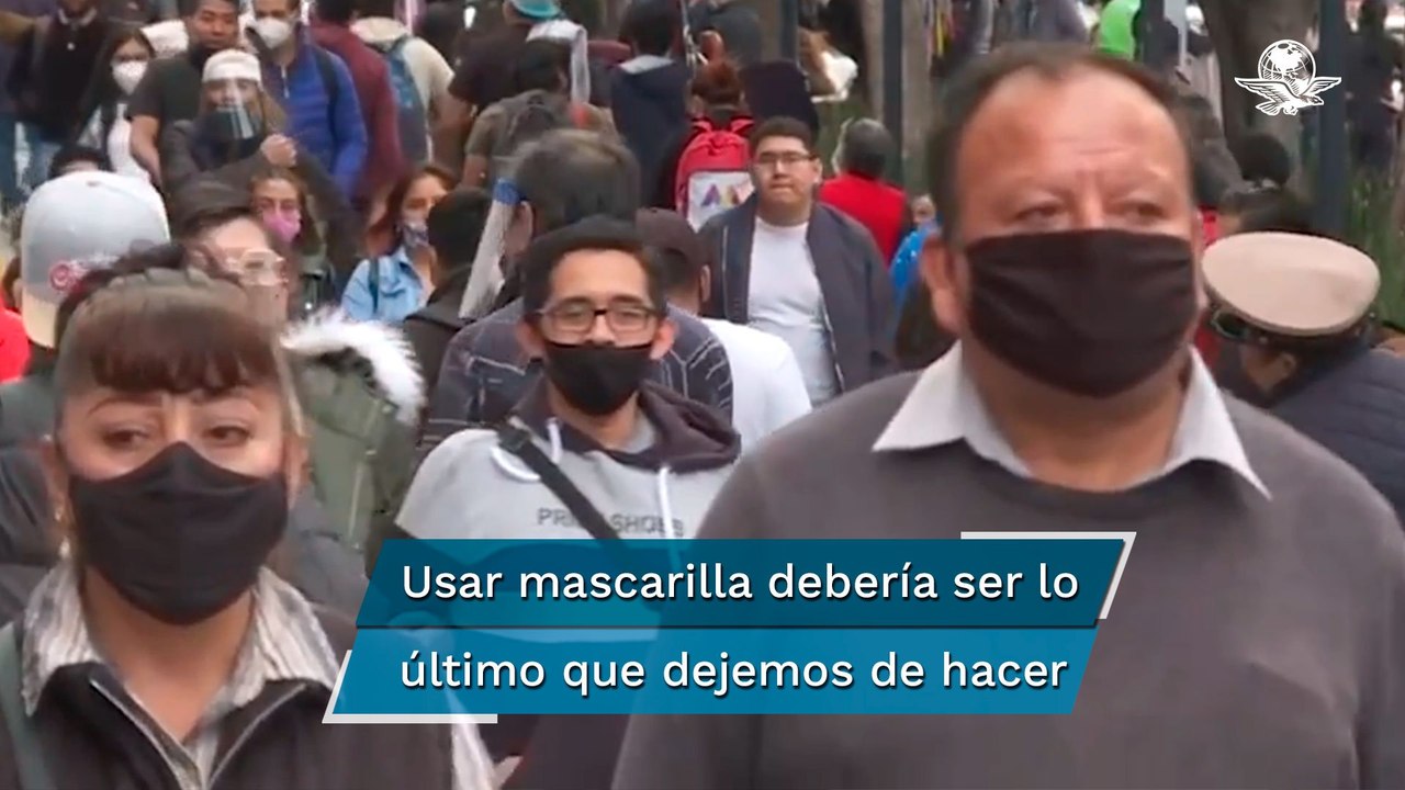 Científicos explican por qué es importante usar cubrebocas, aun estando vacunados