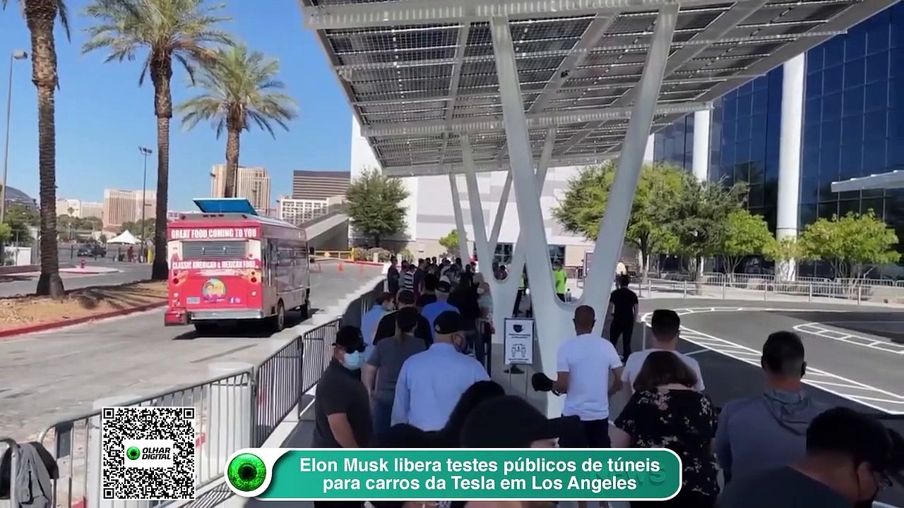 Elon Musk libera testes públicos de túneis para carros da Tesla em Los Angeles