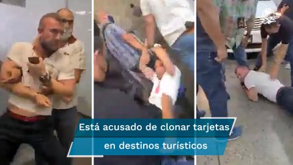 "Me están ahorcando", así fue la detención de Florian Tudor en la FGR