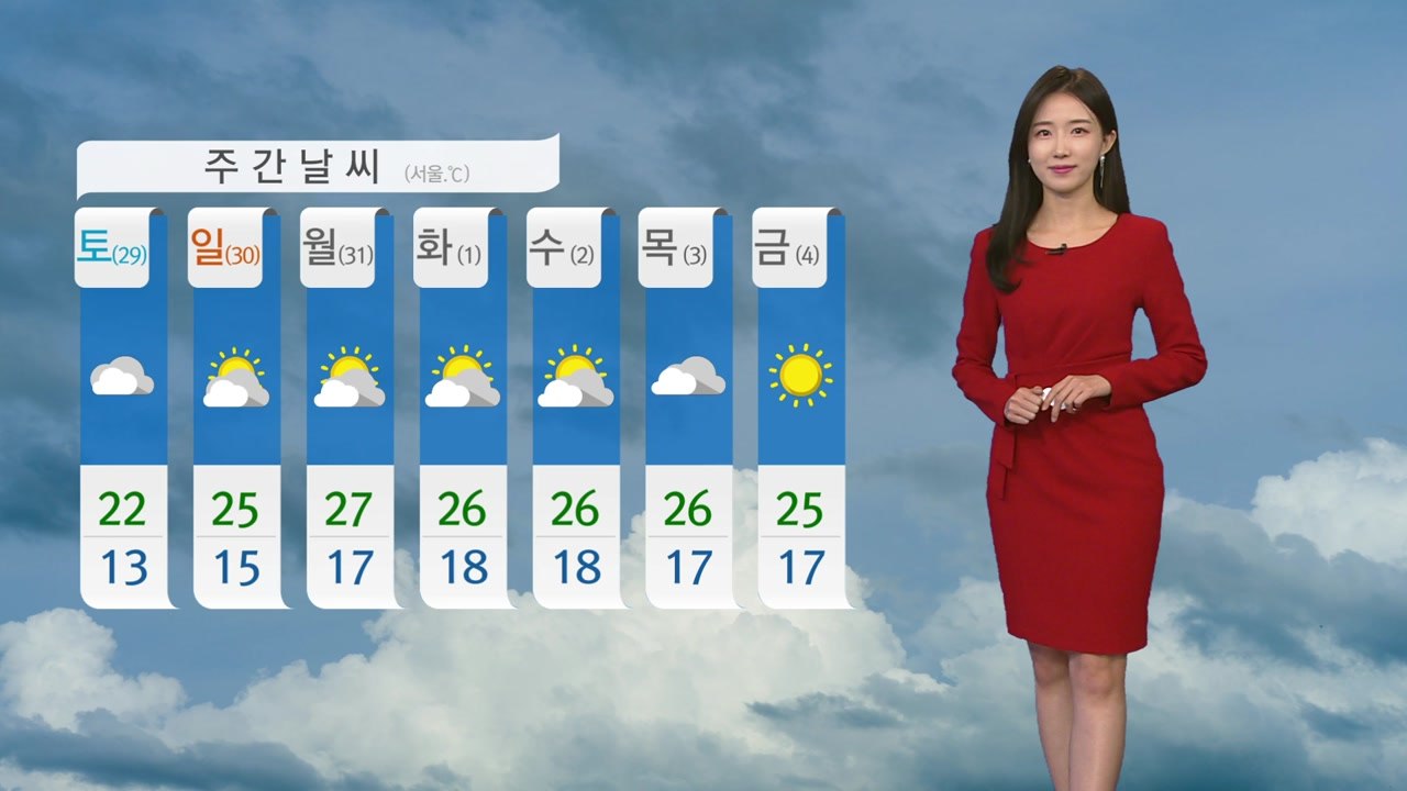 [날씨] 전국 '요란한 비'...서울 한낮 21도 / YTN
