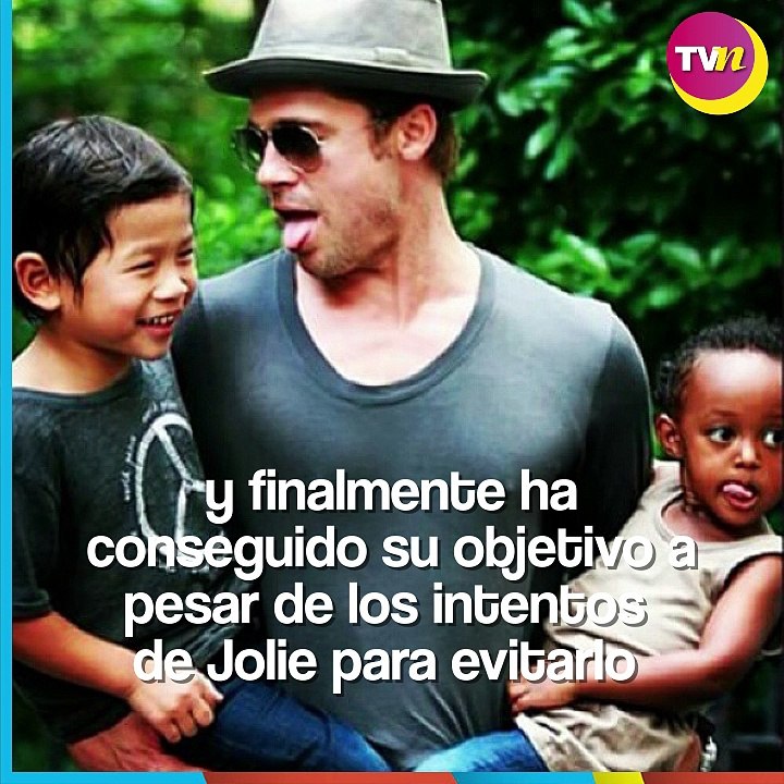 Brad Pitt logra custodia compartida de sus hijos con Angelina Jolie