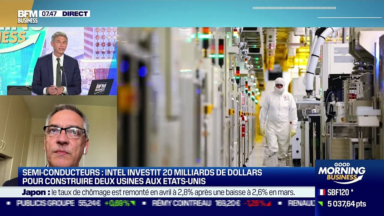 Stéphane Negre (Intel France) : Pénurie de semi-conducteurs, quelle souveraineté économique en Europe ? - 28/05