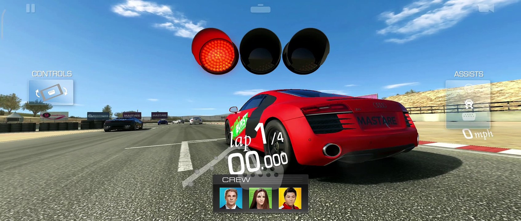 Real Racing Cinematic Gameplay || Audi R8 V10 Coupe || Weathertech Raceway Laguna Seca