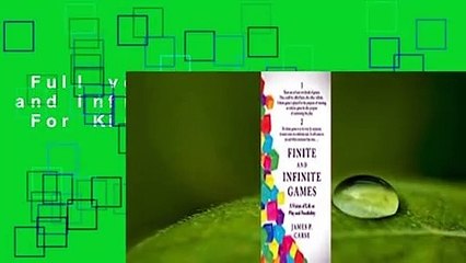 Full version  Finite and Infinite Games  For Kindle