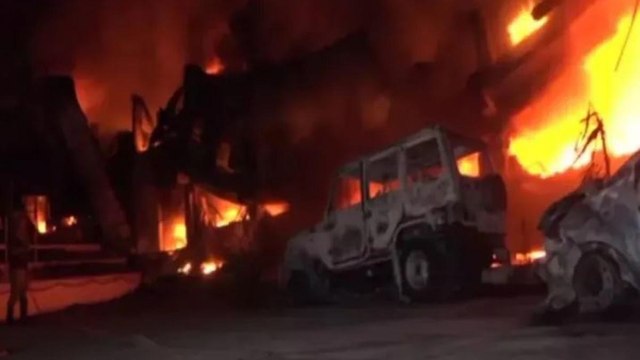J&K: Fire breaks out at chemical factory in Udhampur