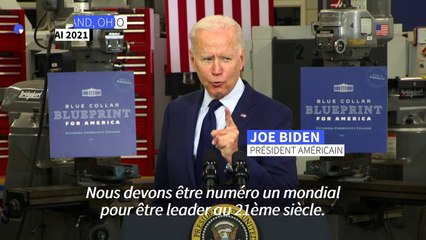 Etats-Unis: dans l'Ohio, Biden défend son plan d'infrastructures