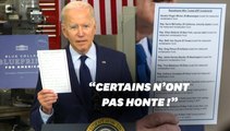 Trump attaque très violemment biden dans son discours à l investiture républicaine